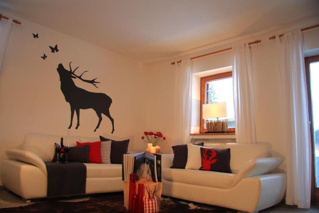 Berghaus Alpenland Apartment Klais Bagian luar foto